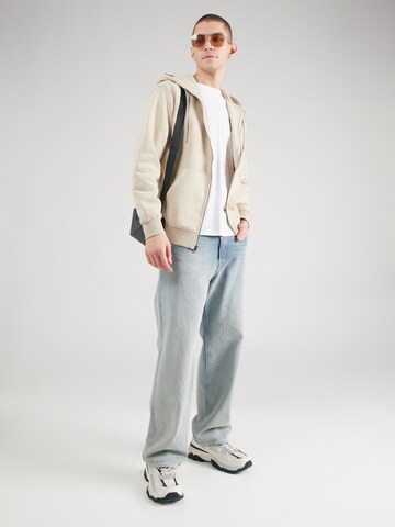 Volcom - Sudadera con cremallera en beige
