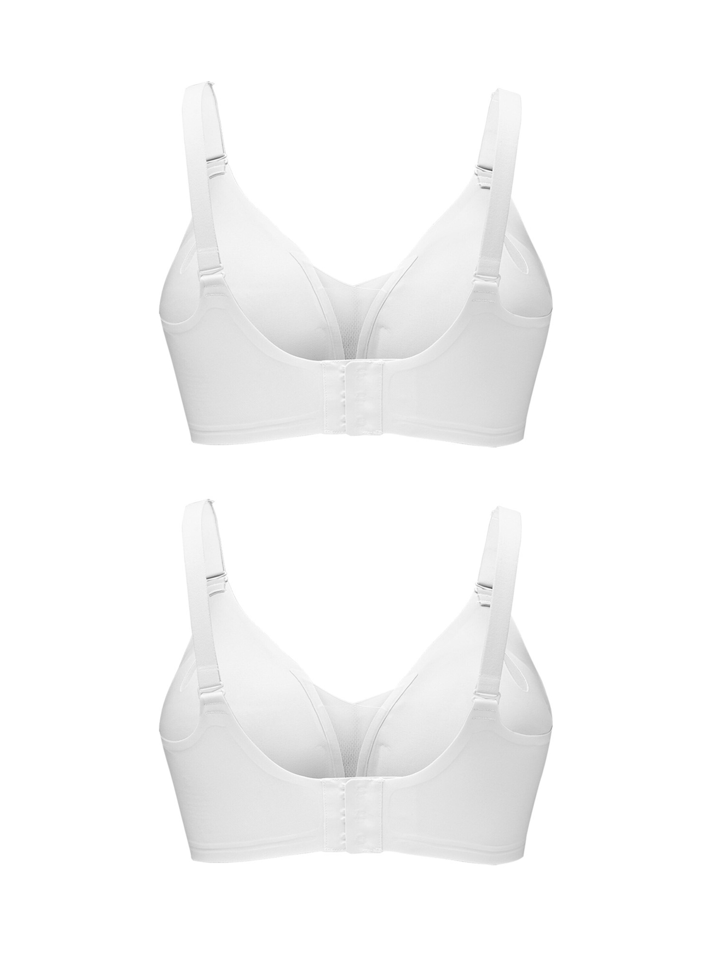 SHARICCA Bralette Bra 'Wire-Free' in White
