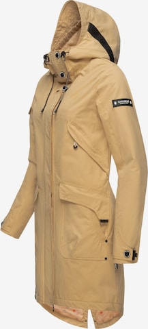 NAVAHOO Toiminnallinen takki 'Pfefferschote' värissä beige