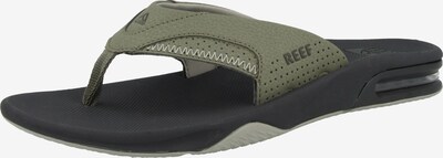 REEF Strand-/Badeschuh ' Fanning ' in khaki / schwarz, Produktansicht
