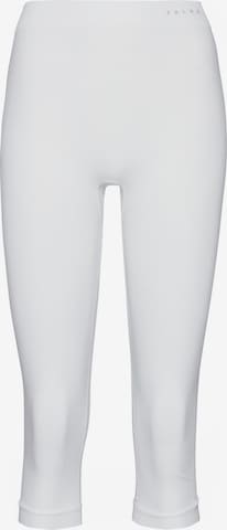 FALKE Thermounterhose 'Warm' in Weiß: Vorderseite