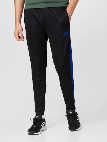 ADIDAS SPORTSWEARregular Sportske hlače 'Tiro Essential' - crna boja: prednji dio
