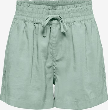 ONLYregular Hlače 'ONLARIS' - zelena boja: prednji dio