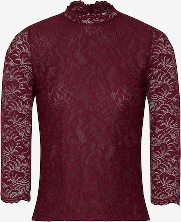 SPIETH & WENSKY Klederdracht blouse 'Amberg' in Rood: voorkant