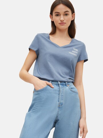 TOM TAILOR DENIM T-Shirt in Blau