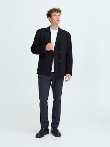 Coupe regular Veste de costume 'Triton' Casual Friday en bleu