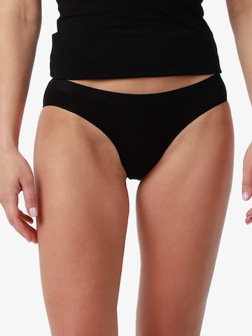 Blackspade Slip in Schwarz: Vorderseite