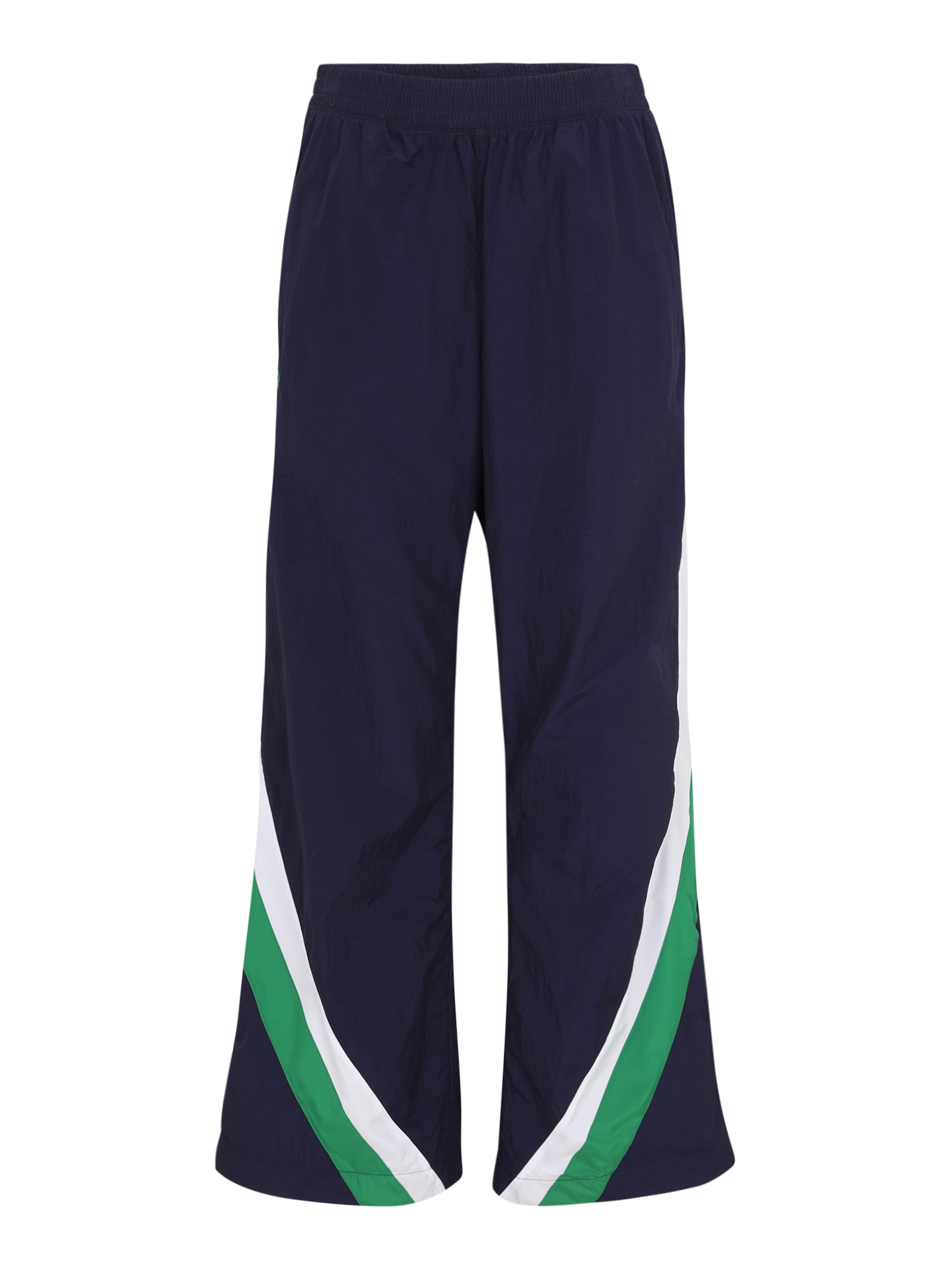 Wide Leg Pantalon de sport UNDER ARMOUR en bleu : devant