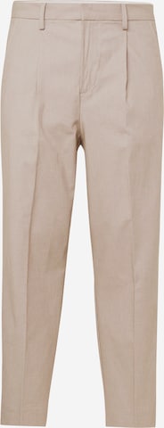 Regular Pantalon à pince 'TORINO' SELECTED HOMME en beige : devant