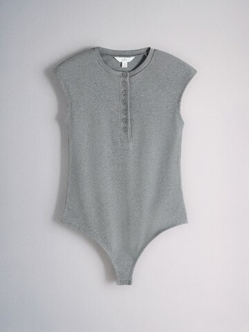The Set Shirt body in Grijs