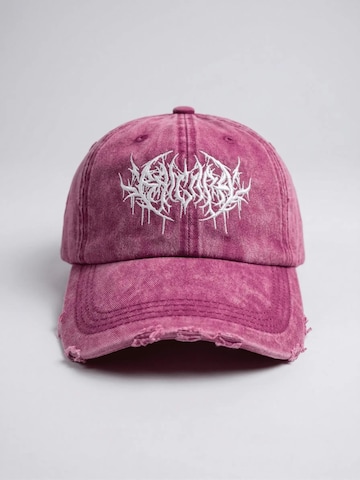 Cappello da baseball 'BRIGADA CAP V.2' di Brigada Crangasi in rosa: frontale