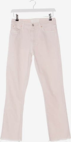 MOTHER Jeans in 26 in Pink: front