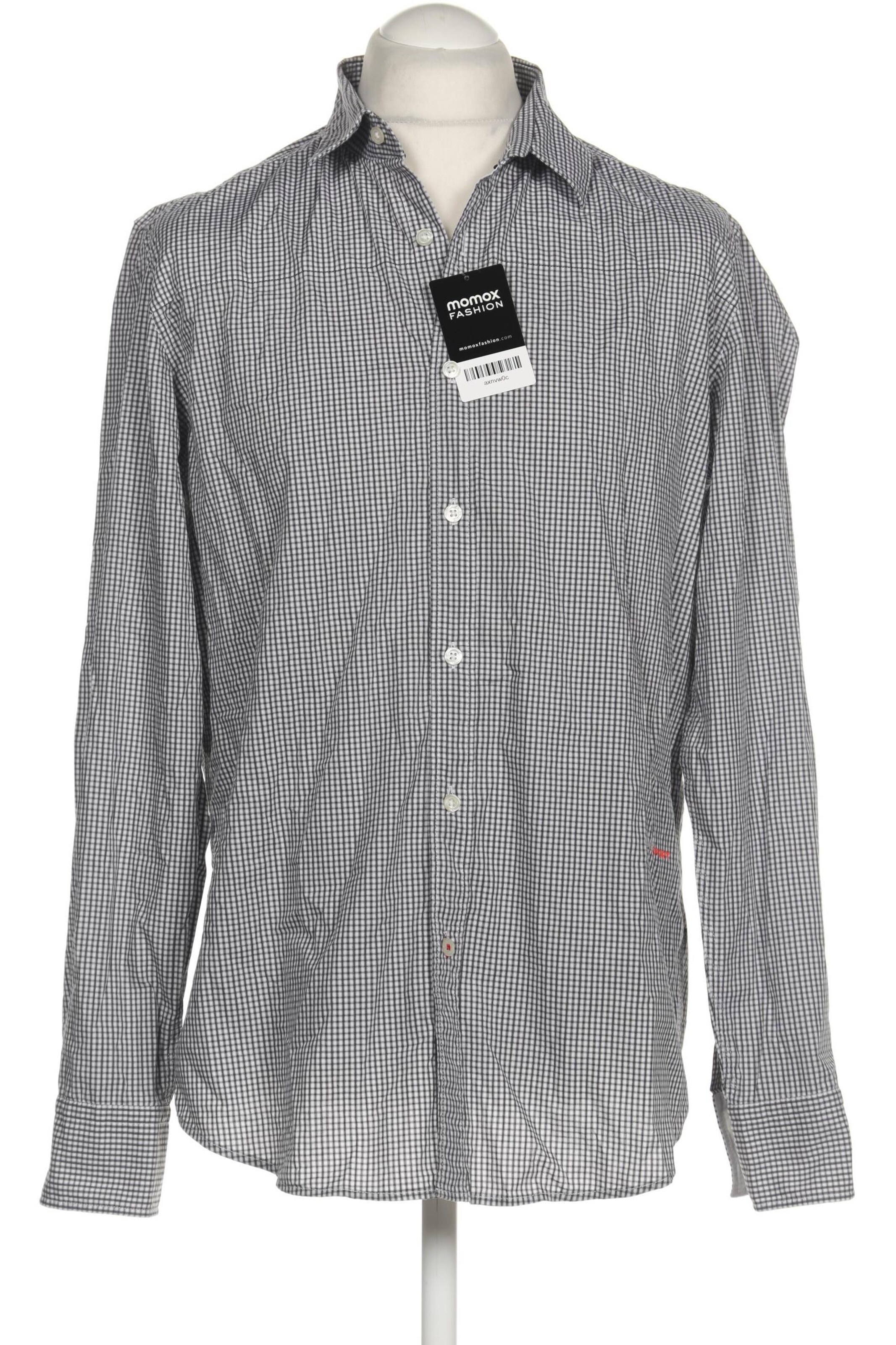 BOSS Hemd L in Grau: Vorderseite