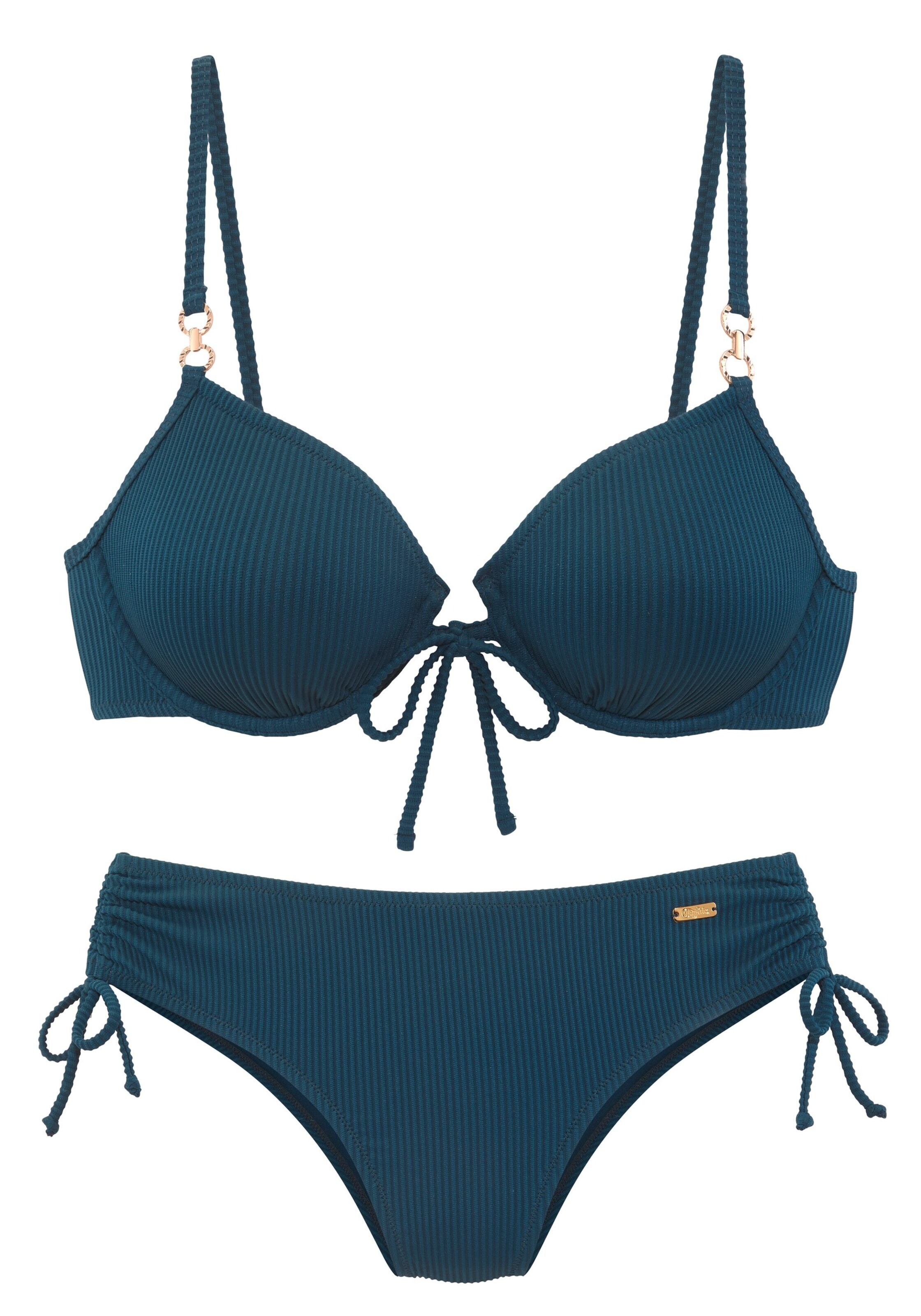 BUFFALO Bikini in Blauw: voorkant