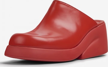 CAMPER Mules ' Kaah ' in Red: front