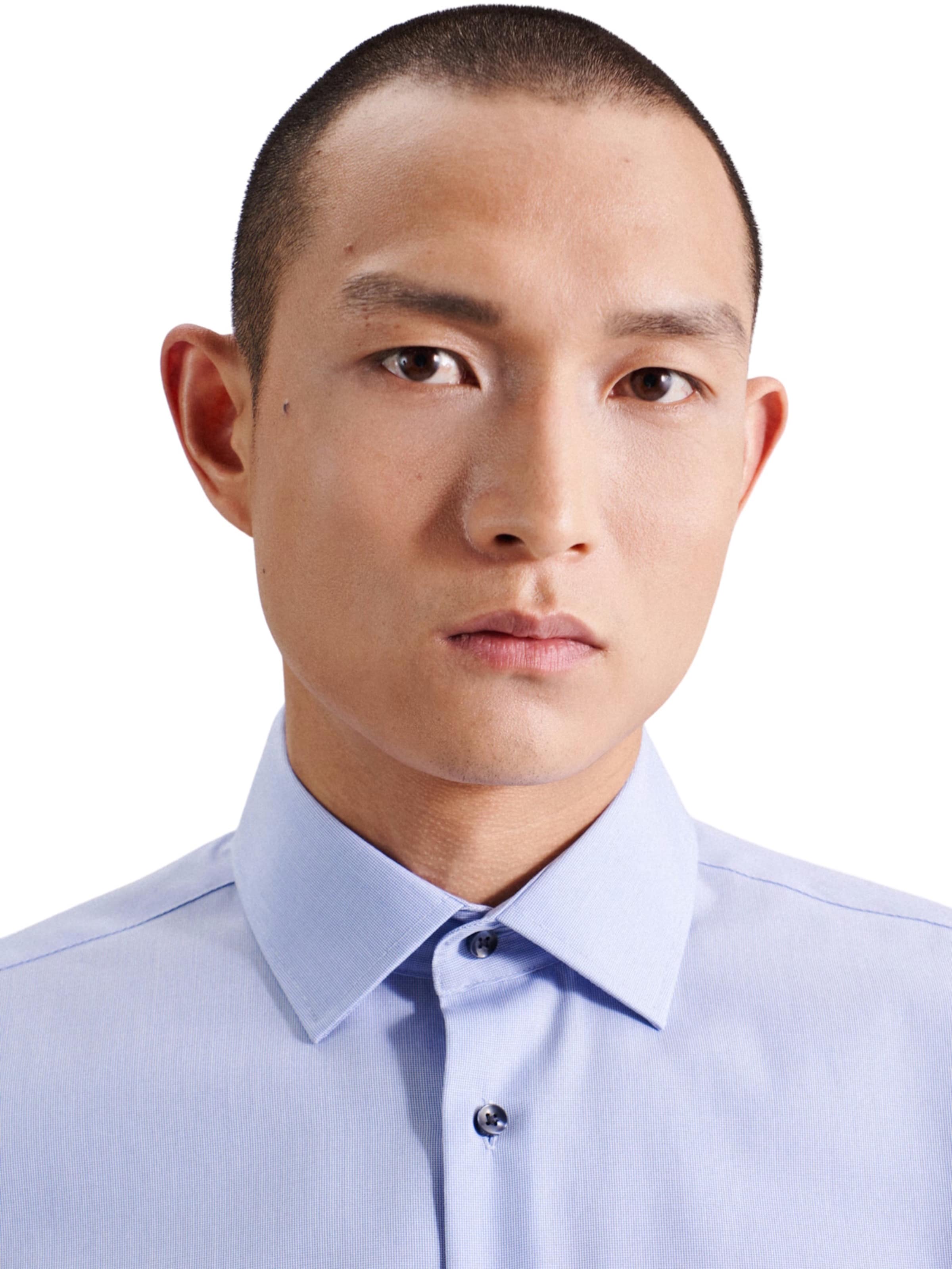 SEIDENSTICKER Kitsas lõige Triiksärk, värv sinine