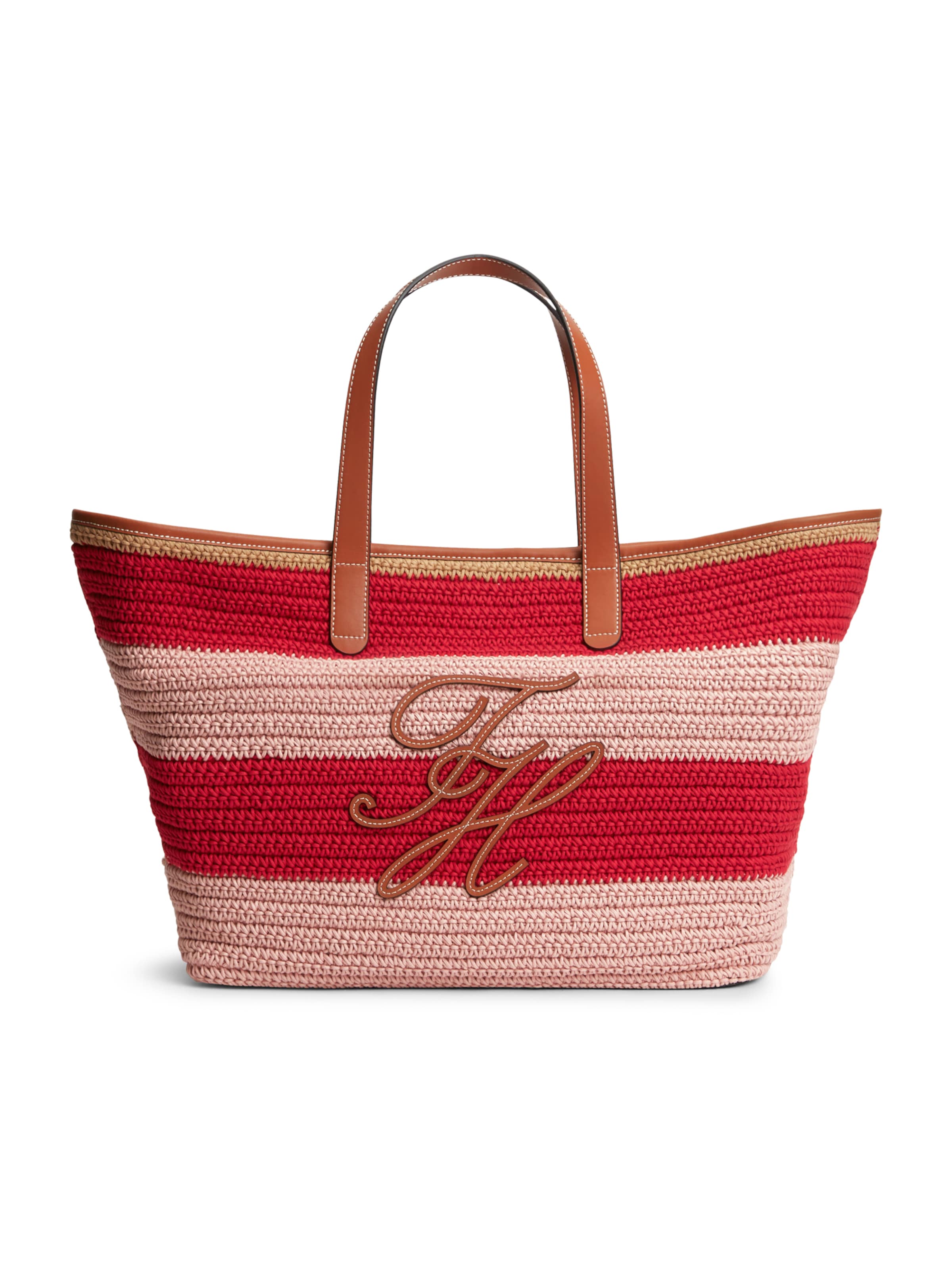 TOMMY HILFIGER Shoppingväska i rosa: framsida