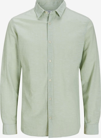 Regular fit Camicia 'JJEBreeze' di Jack & Jones Plus in verde: frontale
