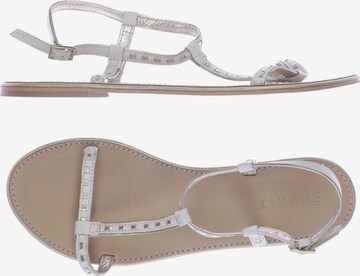 ESPRIT Sandals & High-Heeled Sandals in 41 in White: front