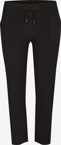 Lecomte Slim fit Pants in Black: front