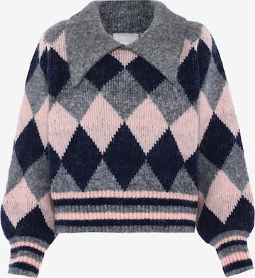 Jalene Pullover in Grau: Vorderseite