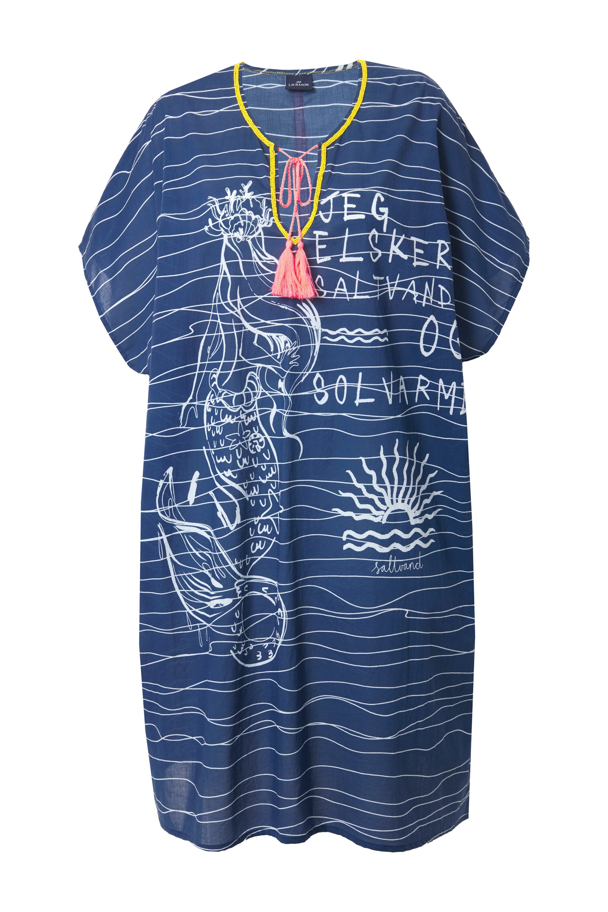 LAURASØN Kleid in Blau: Vorderseite