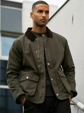 Veste mi-saison ' Twill Jacket ' TEESHOPPEN en vert