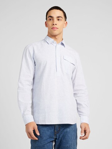 Coupe regular Chemise 'MOHEGE' LTB en bleu : devant