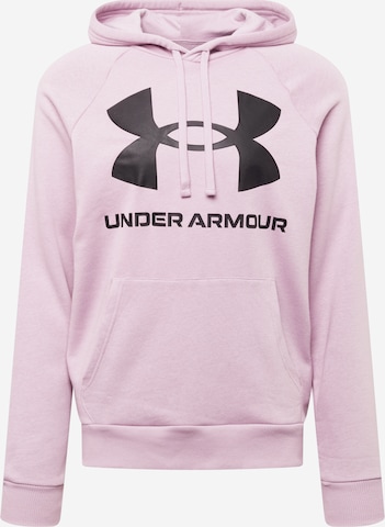 UNDER ARMOUR Sportsweatshirt in Pink: predná strana