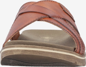 Rieker Mules in Brown