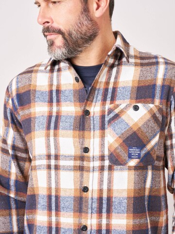 Deeluxe Regular Fit Hemd‌‌‌‌‌ in Braun