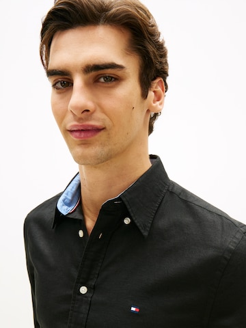 TOMMY HILFIGER Slim fit Ing - fekete