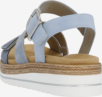 REMONTE Strap Sandals in Blue