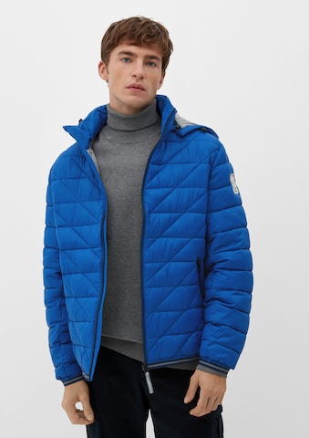 s.Oliver Winter Jacket in Blue: front