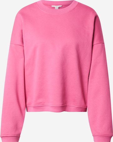 ESPRIT Sweatshirt in Roze: voorkant