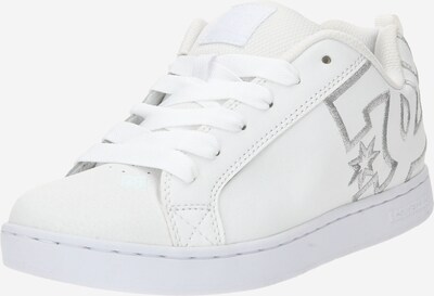 DC Shoes Sneaker low i sølv / hvid, Produktvisning