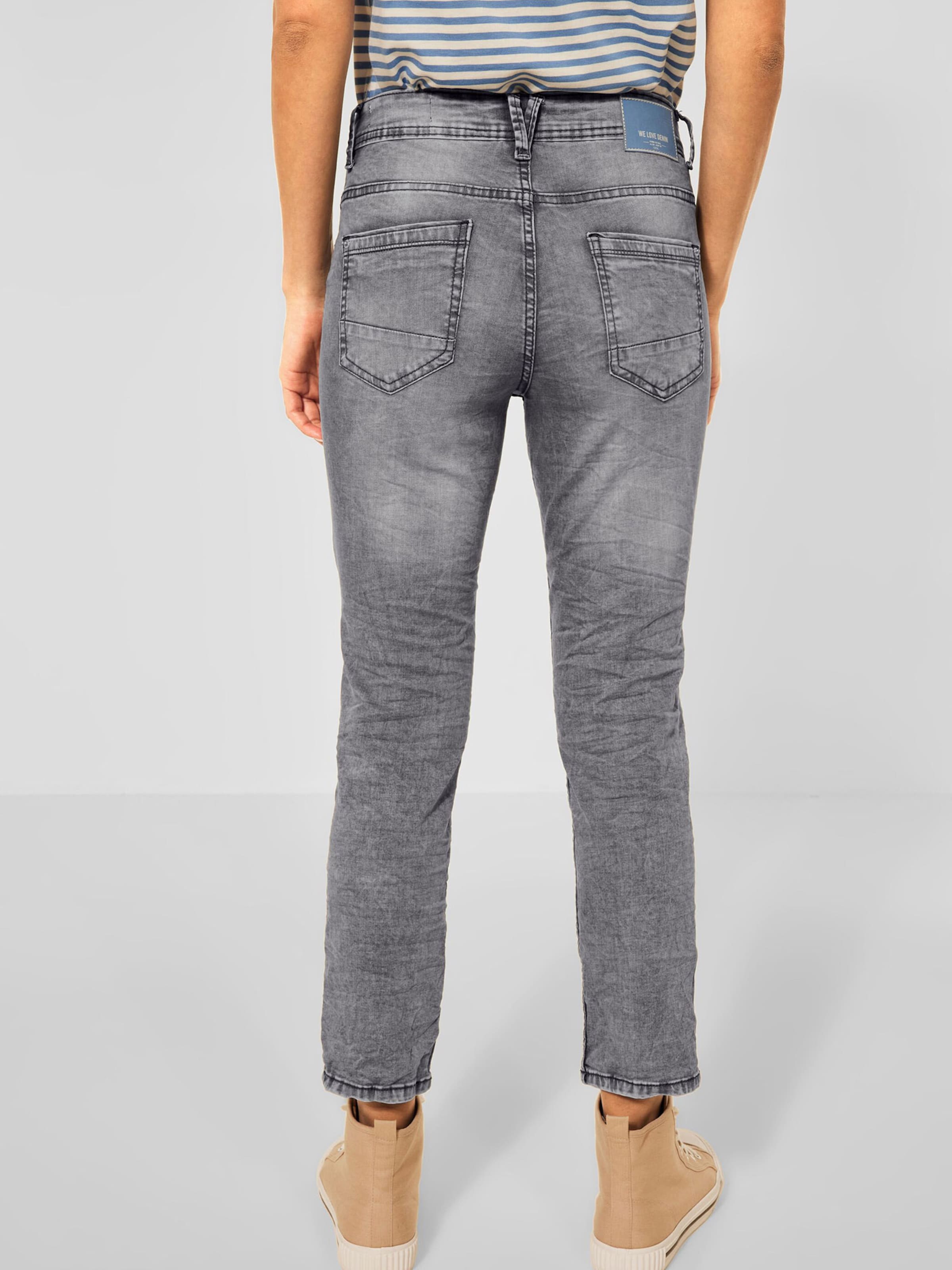 Frauen Jeans CECIL Jeans in Grau - IM61915