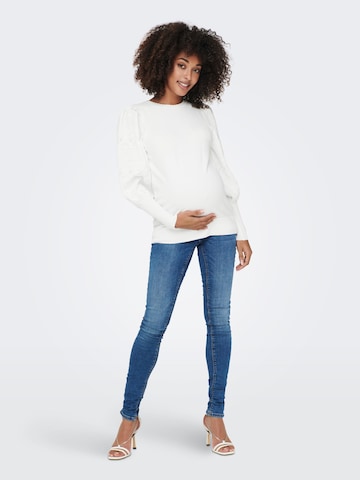 Only Maternity Skinny Jeans 'Paola' in Blauw