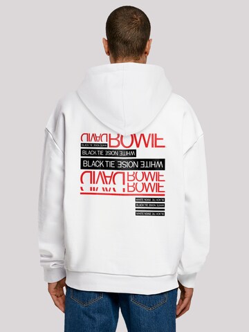 F4NT4STIC Sweatshirt 'David Bowie' in Weiß: Vorderseite