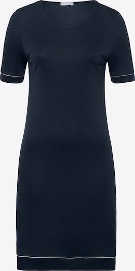 Hanro Chemise de nuit ' Natural Comfort 90cm ' en bleu foncé, Vue avec produit