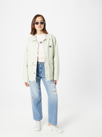 Tommy Jeans - Chaqueta de entretiempo en verde