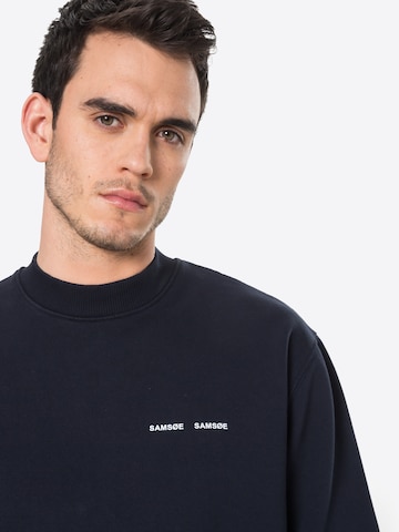 Samsøe Samsøe Sweatshirt 'Norsbro' in Blue