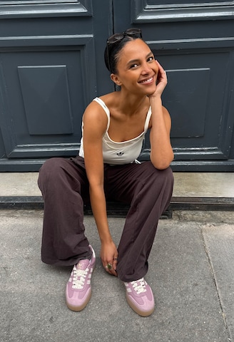 Baskets basses 'SAMBA' ADIDAS ORIGINALS en violet