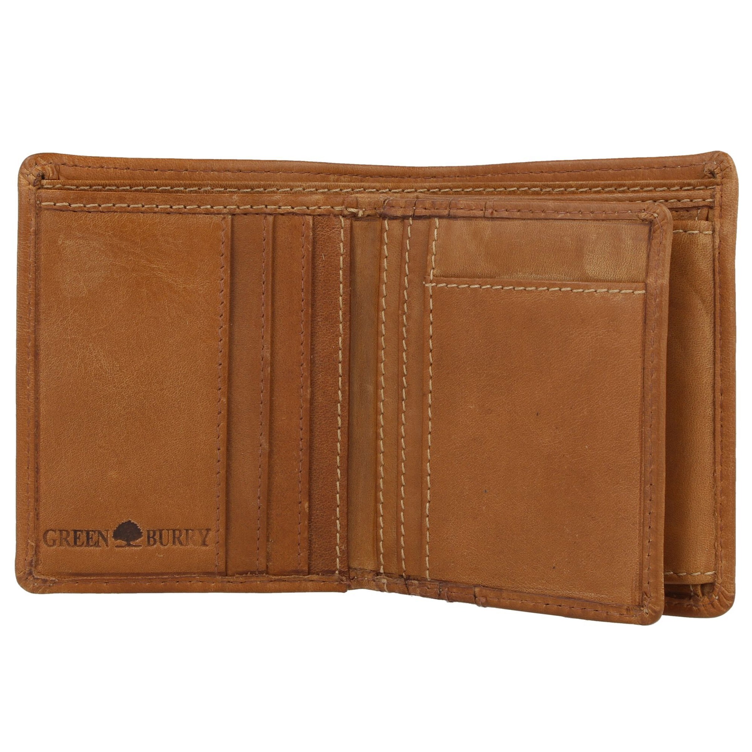 GREENBURRY Portemonnaie in Braun