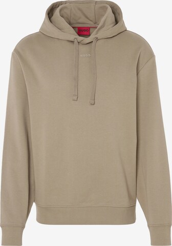 HUGO Sweatshirt 'Dapo' in Braun: Vorderseite