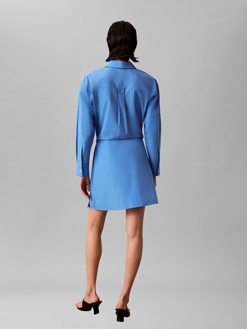 Calvin Klein Jeans Blousejurk in Blauw
