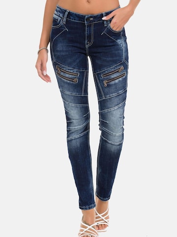 CIPO & BAXX Jeans 'WD501' in Blau: Vorderseite