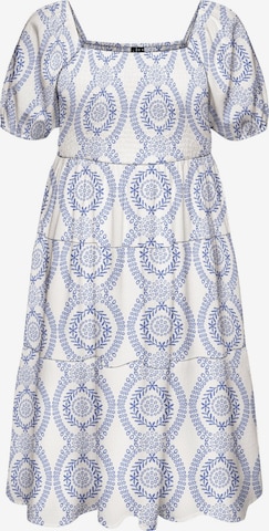 Abito 'VMCrokaya' di Vero Moda Curve in bianco: frontale