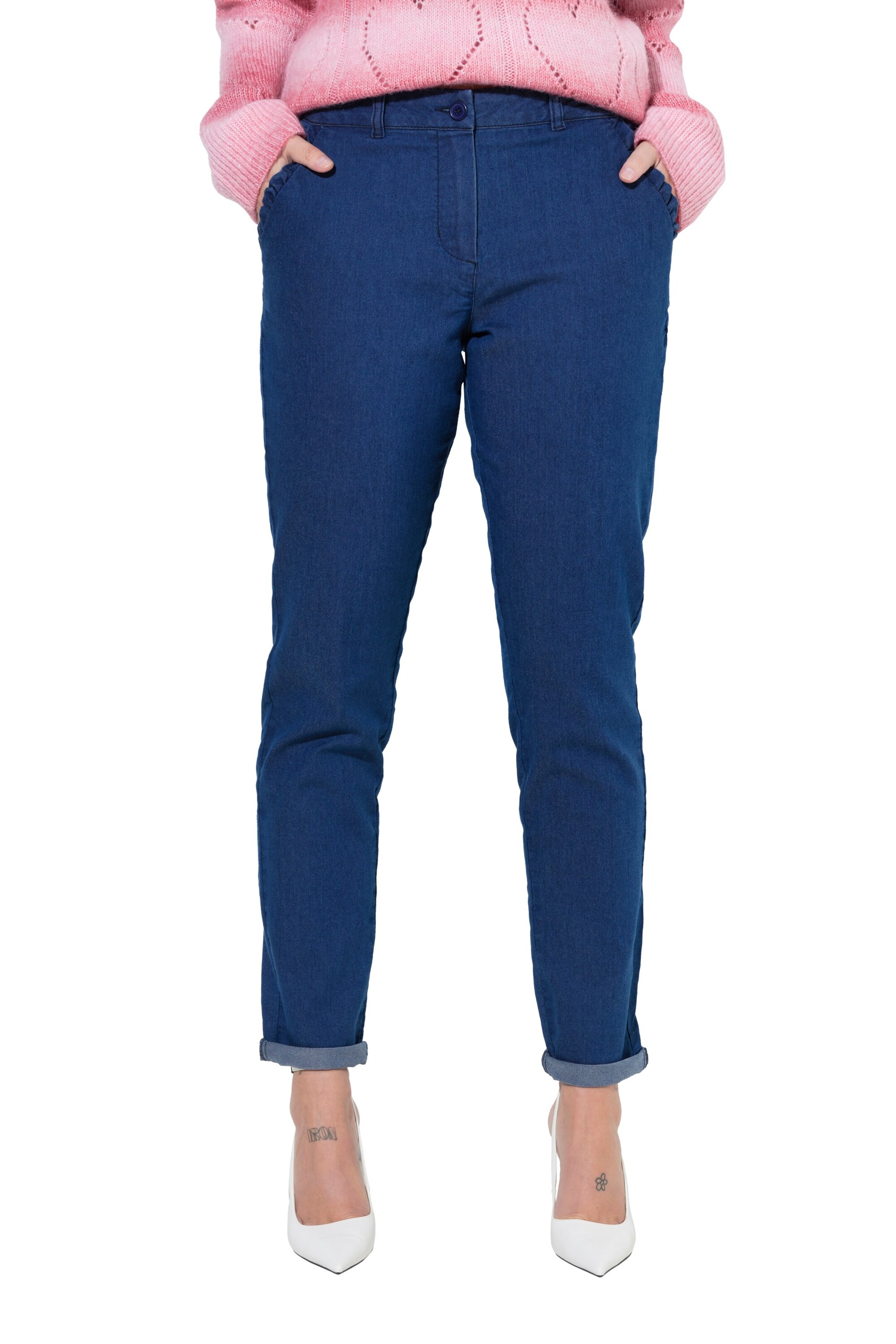 MIAMODA Regular Hose in Blau: Vorderseite