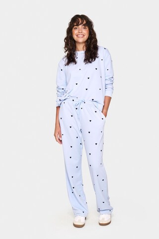 SAINT TROPEZ Regular Broek 'Dagna' in Blauw